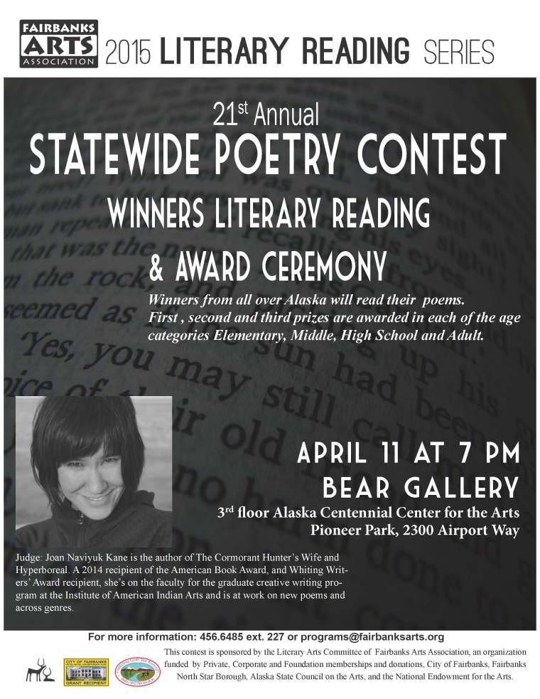 Statewide Poetry Reading Flier